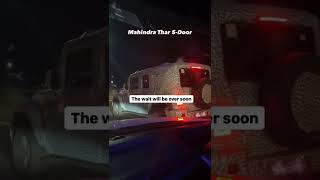 Mahindra 5door Thar spotted #tharlover #shorts #new #scorpio