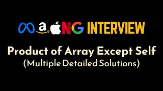 Product of Array Except Self | from Intuitive to Optimal | Prefix and Suffix Products | Geekific