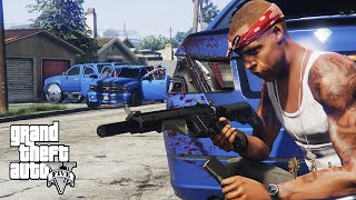 🚨 Bloods vs Crips (Crip Hood Wiped Out) - Gta 5 Npc Wars Part 23