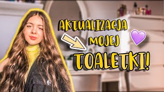 AKTUALIZACJA MOJEJ TOALETKI💕😇 *co się w niej znajduje?*