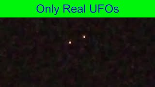 2 UFOs over Brentwood, New York.