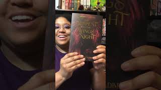 The Bookish Box SE The Serpent and the Wings of Night!