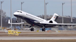 Bombardier Global 7500 from ACM Air Charter D-ABAY departure at Munich Airport MUC EDDM #vipbizjets