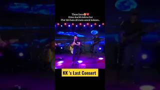 KK ' s Last consert 💯 remember KK' s Songs #shortsfeed #shorts #kkfans #kk #songs #youtubeshorts