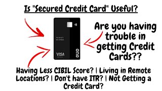 How to Start Building your CIBIL SCORE? | How to Get your First Credit Card? | One Card Against FD.