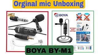 Boya BY-M1 mic Unboxing 2022 || use new creator 2022