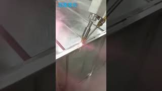 silky stainless steel welding process #laserwelder #laserwelding #londiolaser  #weldingmachine