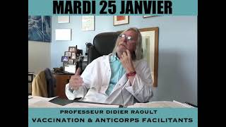 Pr. Raoult 25 janvier 2022 - Bulletin d'information scientifique de l'IHU