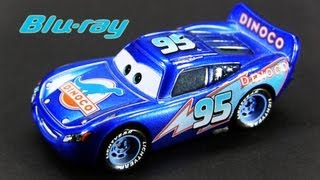 Blu Ray Lightning McQueen Blue Metallic Finish Exclusive Die-Cast Ransburg