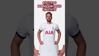 Rating new 2023/24 kits #football #shirts #trending #blowup #viral #shorts #spurs #juve #psg #bvb