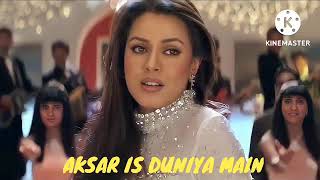 AKSAR IS DUNIYA MAIN SONG🎵🎵💕 BEAUTIFUL SONG💕😍😍 | ALKA YAGNIK