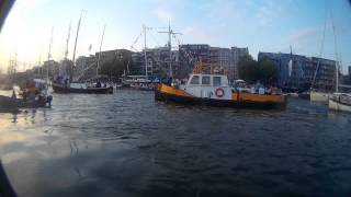 Sail 2015 Amsterdam IJ haven Aug 21 Timelapse