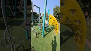 Bela ciao playground parkour snatching fail pov