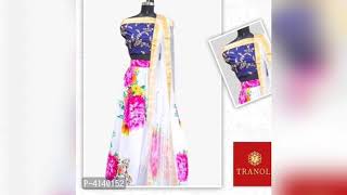 Tranoli Embroidered Semi-Stitched Lehenga Choli with Dupatta