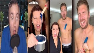 Sli React Ladbaby's (Hot Waxing my Husbands Chest 🤣🔥)