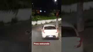 Pneu estourado!