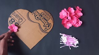 Diy Wall Hanging|❤ Shape home decor| #shivamart #shorts