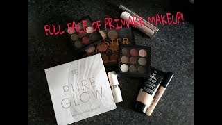 FULL FACE USING PRIMARK MAKE UP!!!