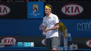 Federer vs Malisse - Australian Open 2011 R3 Full Match