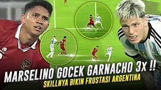 SKILL KELAS DUNIA‼️Lihat Saat Marselino Ferdinan Bikin Garnacho Malu Digocek