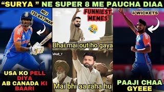 OMG! Surya ne IZZAT BACHALI 🥵| Arshdeep Bowling🔥| IND vs USA HIGHLIGHTS  | VIRAT KOHLI DUCK 🦢