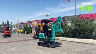 HT 20 2 ton mini excavator