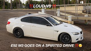 Taking My E92 M3 On A Spirited Drive ‼️