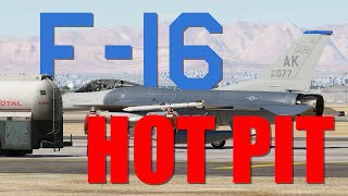 DCS: F-16 HOT PIT WITH EXTERNAL TANKS!