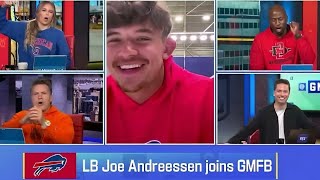 Joe Andreessen Shines on Good Morning Football & Jim Kelly's Heartfelt Message