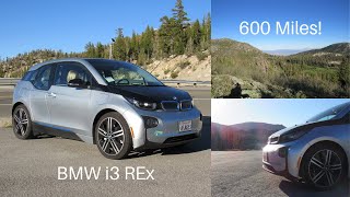 2015 BMW i3 REx 60 Ah - 600 Mile Road Trip With Stats!