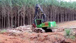 Harvester Jonh Deere 2154D with Waratah HTH 616C