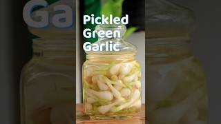 Pickled Green Garlic Recipe | How To Make Pickle​​ Garlic - Chinese Pickled Garlic #cooking #shorts