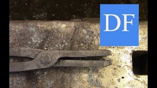 Blacksmithing for Beginners - Forging Tong Blanks 2