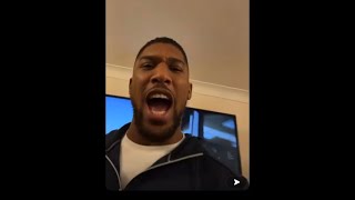 Anthony Joshua is now a football manager