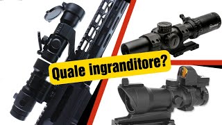 Magnifier o LPVO o Acog+microdot?