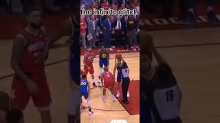 the Chris Paul infinite glitch #nba #basketball #funny #shorts