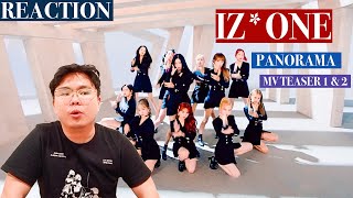 IZ*ONE 아이즈원 'Panorama' MV Teaser 1 & 2 REACTION!