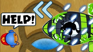 Can THIS Defend the Slowest ZOMG EVER? Bloons TD Battles