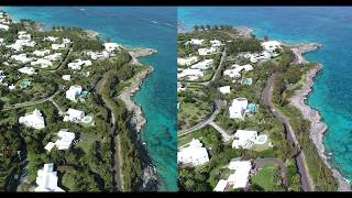 Phantom 4 Pro - Before and After "Jello Effect" split screen