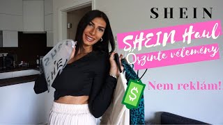 SHEIN HAUL / NEM REKLÁM / KIPRÓBÁLTAM / ŐSZINTE VÉLEMÉNY