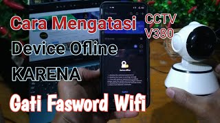 Setup CCTV V380 Ganti Pasword Wifi