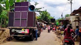 sudah merapat sound system kirab santri