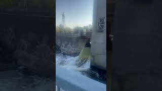 Barage hydroelectrique sur la Rivière St Francois - Canada 🇨🇦 Québec/Drummondville