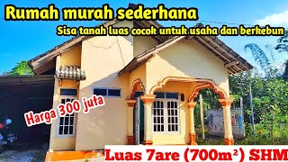 Rumah murah sederhana bagus sisa tanah luas bisa untuk usaha dan berkebun di Ponggok Blitar