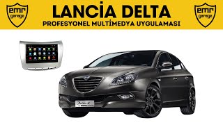 Lancia Delta yeni versiyon android multimedya ekranlı teyp çerçeve - Emr Garage Ankara