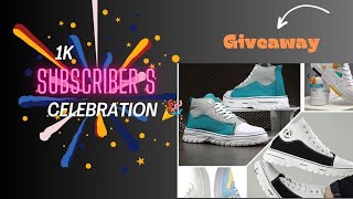 1K SUBSCRIBERS 🎉 CELEBRATION GIVE AWAY TO SUBSCRIBERS ❣️...#menfashion #youtubevideo