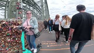 Cologne (Köln) Germany 🇩🇪 / Tour in Fascinating Bridge of Köln Germany