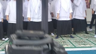 SMAN 12 Kota Tangerang Isro Mi'raj, istighosah dan targib ramadhan.