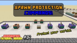 How to use Spawn Protection in Minecraft (Bedrock Edition) 1.16+ - Tutorial Series #017