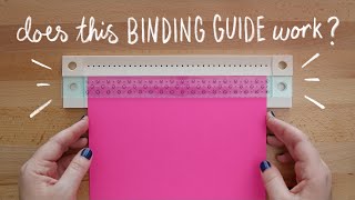 Testing We R Memory Keepers Bookbinding Guide | Sea Lemon